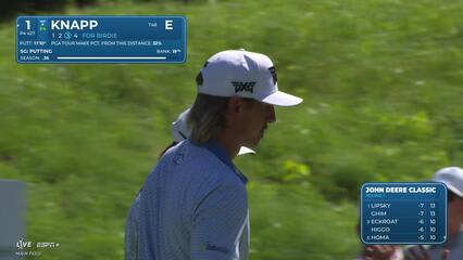 Jake Knapp | Round 1 | 1st hole | Shot 3 | 2025 John Deere