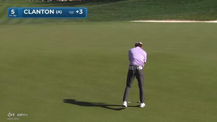 Luke Clanton | Round 2 | 5th hole | Shot 4 | 2025 WM Phoenix Open