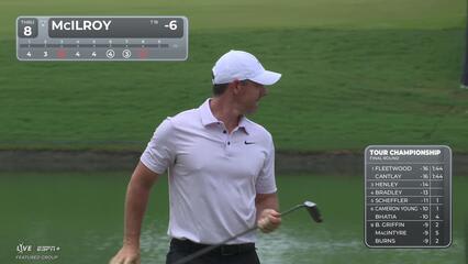 Rory McIlroy | Round 4 | 8th hole | Shot 5 | 2025 TOUR Championship