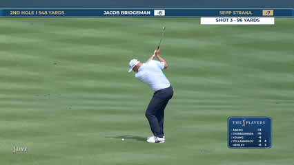 Sepp Straka | Round 4 | 2nd hole | Shot 3 | 2026 THE PLAYERS