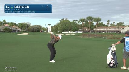 Daniel Berger | Round 1 | 14th hole | Shot 2 | 2025 Cognizant Classic