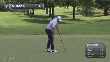 Sepp Straka | Round 1 | 1st hole | Shot 4 | 2025 FedEx St. Jude