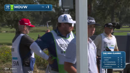William Mouw | Round 1 | 17th hole | Shot 1 | 2025 The RSM Classic