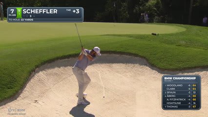 Scottie Scheffler | Round 1 | 7th hole | Shot 3 | 2026 BMW Championship