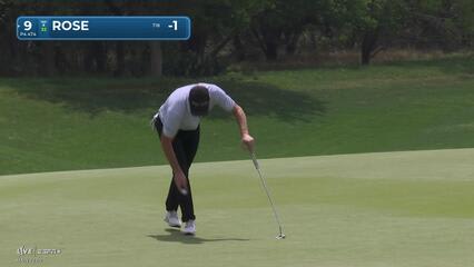 Justin Rose | Round 1 | 9th hole | Shot 5 | 2025 Valero