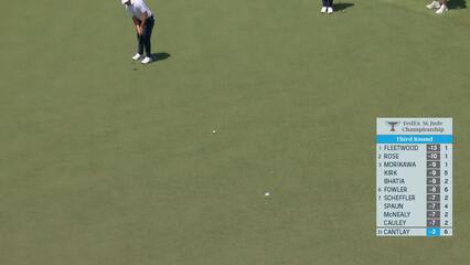 Patrick Cantlay | Round 3 | 7th hole | Shot 3 | 2025 FedEx St. Jude