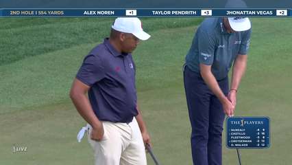 Jhonattan Vegas | Round 1 | 2nd hole | Shot 6 | 2026 THE PLAYERS