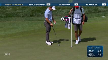 Justin Lower | Round 2 | 4th hole | Shot 3 | 2025 THE PLAYERS
