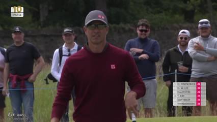 Adam Scott | Round 4 | 10th hole | Shot 4 | 2026 Genesis Scottish Open