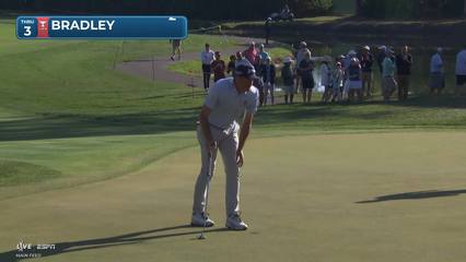 Keegan Bradley | Round 3 | 3rd hole | Shot 3 | 2026 Valspar
