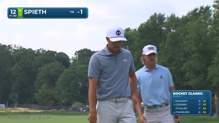 Jordan Spieth | Round 1 | 12th hole | Shot 4 | 2026 Rocket Classic