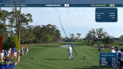 Billy Horschel | Round 3 | 16th hole | Shot 1 | 2025 THE PLAYERS