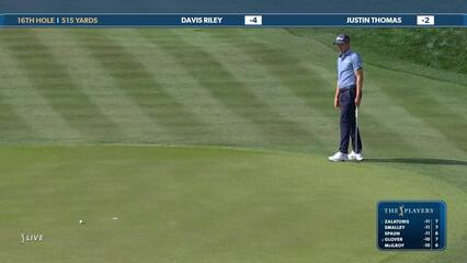 Justin Thomas | Round 3 | 16th hole | Shot 6 | 2025 THE PLAYERS