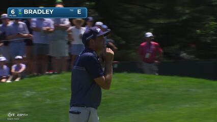 Keegan Bradley | Round 1 | 6th hole | Shot 3 | 2025 Travelers