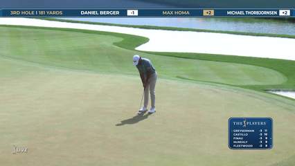 Max Homa | Round 1 | 3rd hole | Shot 3 | 2026 THE PLAYERS