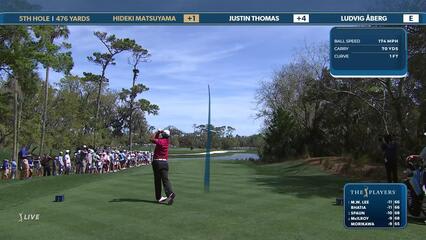 Hideki Matsuyama | Round 2 | 5th hole | Shot 1 | 2025 THE PLAYERS