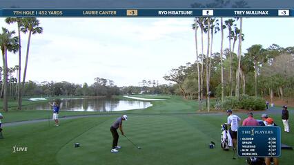 Laurie Canter | Round 1 | 7th hole | Shot 1 | 2025 THE PLAYERS