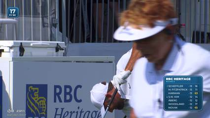 Scottie Scheffler | Round 3 | 17th hole | Shot 1 | 2026 RBC Heritage