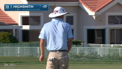 Joe Highsmith | Round 4 | 13th hole | Shot 3 | 2025 Cognizant Classic