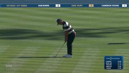 Karl Vilips | Round 1 | 1st hole | Shot 3 | 2025 THE PLAYERS