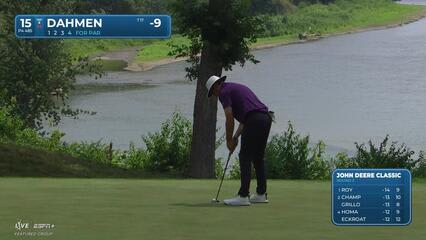 Joel Dahmen | Round 3 | 15th hole | Shot 4 | 2025 John Deere