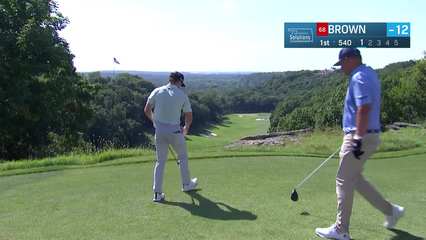 Blades Brown | Round 2 | 1st hole | Shot 1 | 2025 Compliance Solutions