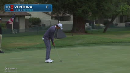 Kristoffer Ventura | Round 1 | 10th hole | Shot 4 | 2025 Procore