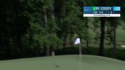 Pierceson Coody | Round 4 | 12th hole | Shot 3 | 2025 BMW Charity Pro-Am