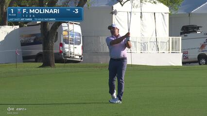 Francesco Molinari | Round 4 | 1st hole | Shot 2 | 2025 Cognizant Classic