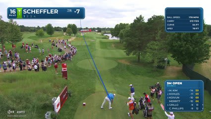 Scottie Scheffler | Round 2 | 16th hole | Shot 1 | 2026 3M Open