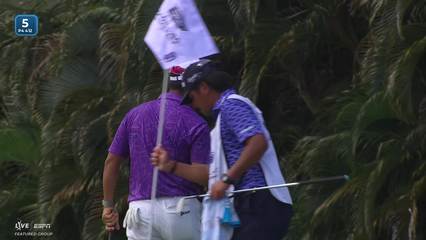 Hideki Matsuyama | Round 1 | 5th hole | Shot 5 | 2026 Cadillac