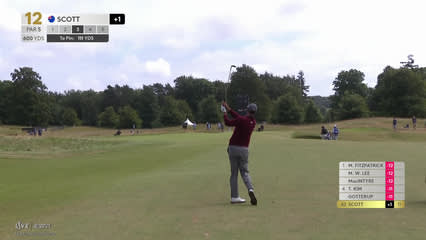 Adam Scott | Round 4 | 12th hole | Shot 3 | 2026 Genesis Scottish Open