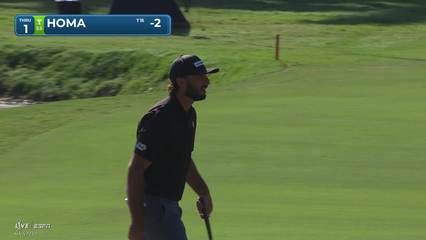 Max Homa | Round 2 | 1st hole | Shot 5 | 2026 Cadillac