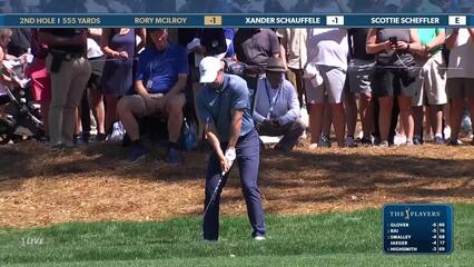 Rory McIlroy | Round 1 | 2nd hole | Shot 2 | 2025 THE PLAYERS