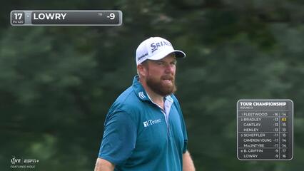 Shane Lowry | Round 3 | 17th hole | Shot 3 | 2025 TOUR Championship