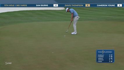 Davis Thompson | Round 1 | 11th hole | Shot 6 | 2026 THE PLAYERS