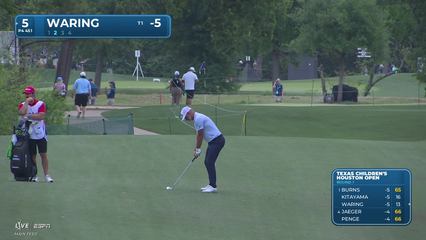 Paul Waring | Round 1 | 5th hole | Shot 2 | 2026 Texas Children's