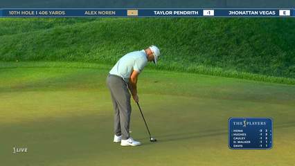 Alex Noren | Round 1 | 10th hole | Shot 4 | 2026 THE PLAYERS