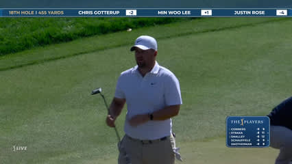 Christopher Gotterup | Round 2 | 18th hole | Shot 5 | 2026 THE PLAYERS
