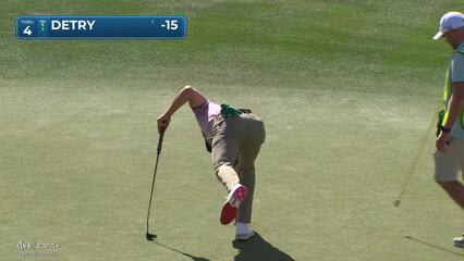 Thomas Detry | Round 3 | 3rd hole | Shot 2 | 2025 WM Phoenix Open