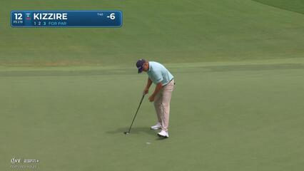 Patton Kizzire | Round 4 | 12th hole | Shot 3 | 2025 Wyndham