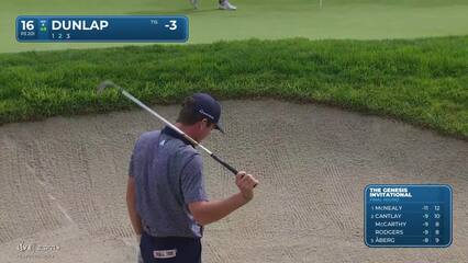 Nick Dunlap | Round 4 | 16th hole | Shot 2 | 2025 Genesis