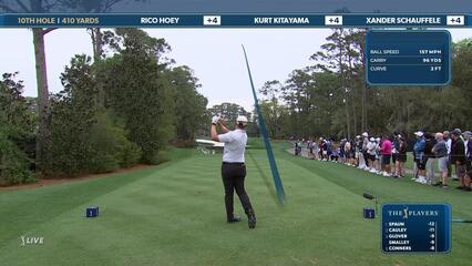 Rico Hoey | Round 4 | 10th hole | Shot 1 | 2025 THE PLAYERS