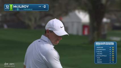Rory McIlroy | Round 1 | 12th hole | Shot 4 | 2026 Arnold Palmer