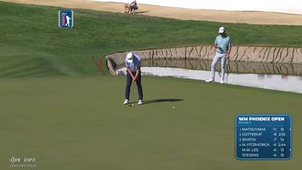 Kristoffer Reitan | Round 2 | 17th hole | Shot 3 | 2026 WM Phoenix Open