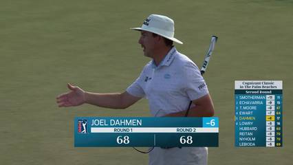 Joel Dahmen | Round 2 | 18th hole | Shot 5 | 2026 Cognizant Classic