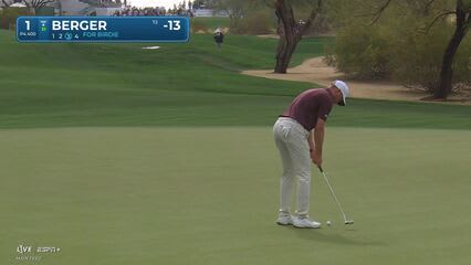 Daniel Berger | Round 4 | 4th hole | Shot 3 | 2025 WM Phoenix Open