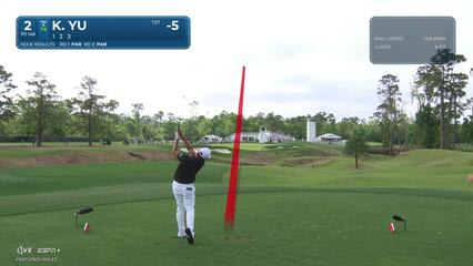 Kevin Yu | Round 3 | 2nd hole | Shot 1 | 2025 Houston Open