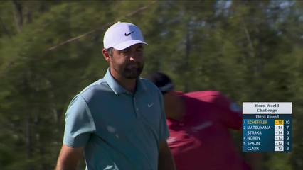 Scottie Scheffler | Round 3 | 10th hole | Shot 3 | 2025 Hero World Challenge