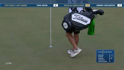 Nicolai Hojgaard | Round 2 | 5th hole | Shot 5 | 2026 THE PLAYERS